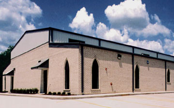 One Example of a RHINO Steel Church Building