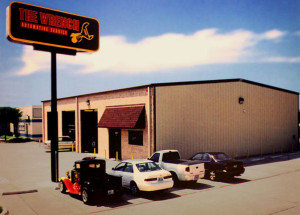 Mr. Wrench Mechanics Garage built with a RHINO metal building system