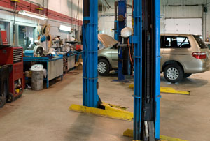 RHINO steel buildings work well as auto repair shops and garages