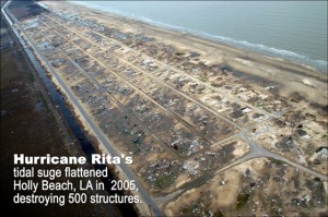 Hurricane Rita tidal surge