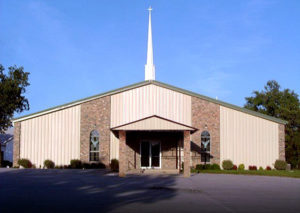 Photo of a RHINO church building in Texas.