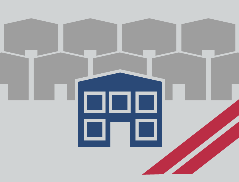 Icon showing RHINO steel buildings stands out from the common herd of metal building suppliers